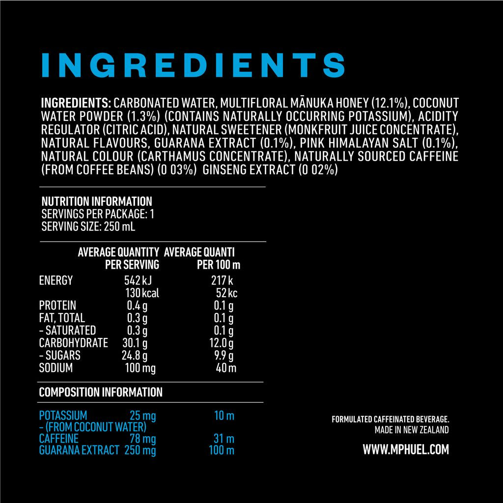 Hydro Buzz 250ML Packs
