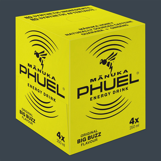 Mānuka Phuel Starter Bundle (get one of each 4-Pack 250ML flavour)